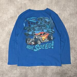 Hot Wheels Ribbed Graphic Long Sleeve Henley